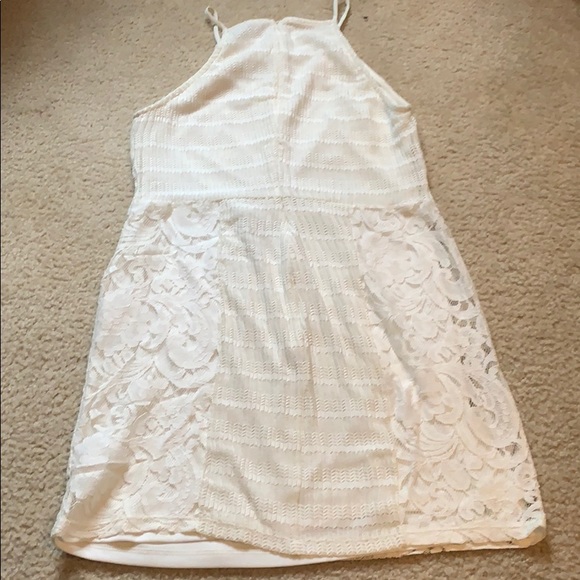 Lace white Topshop mini dress - Picture 5 of 6